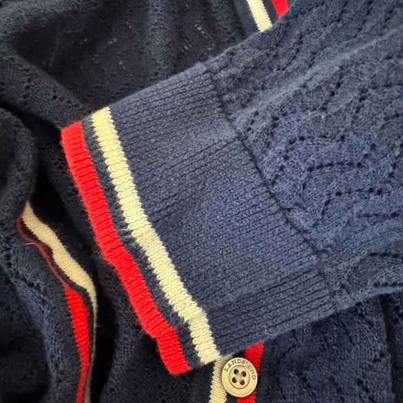 Lands' End Supima Cotton Cardigan Sweater XL - Picture 7 of 7